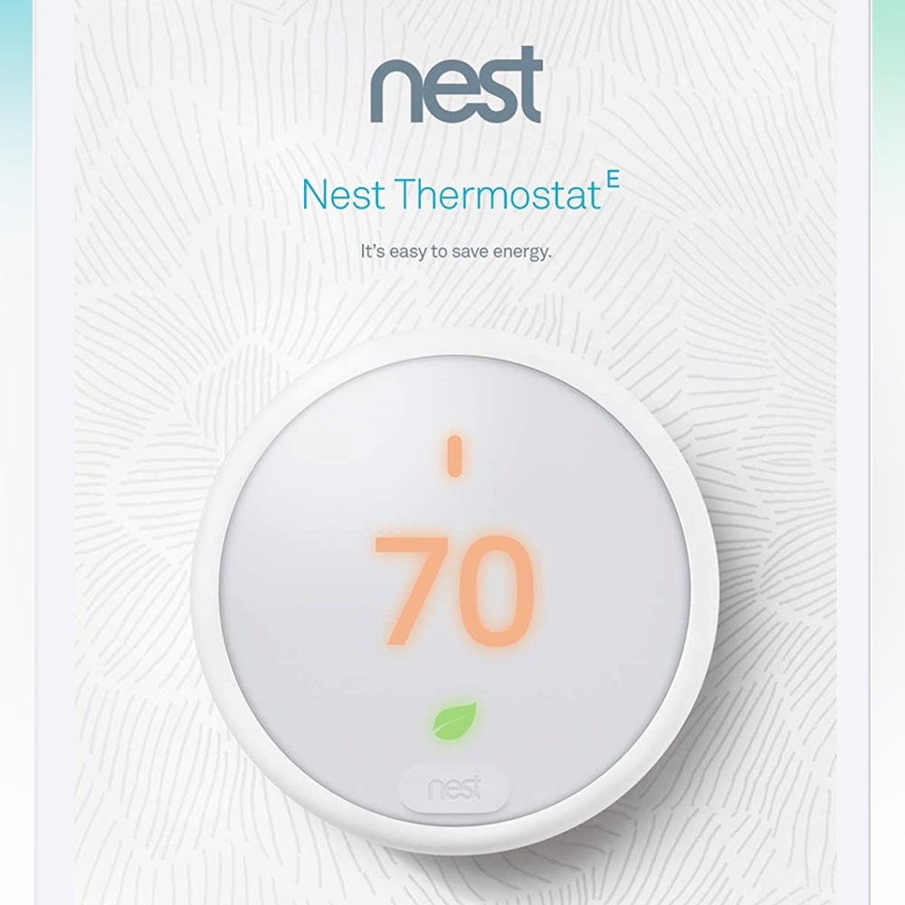 Google Nest T4001ES Wi-Fi Programmable Thermostat E